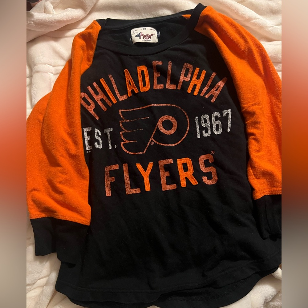 Philadelphia Flyers 3/4 sleeve shirt